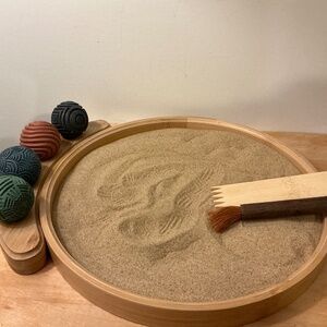 ENSO Sensory Zen Garden Sand Kit 12 inches diameter